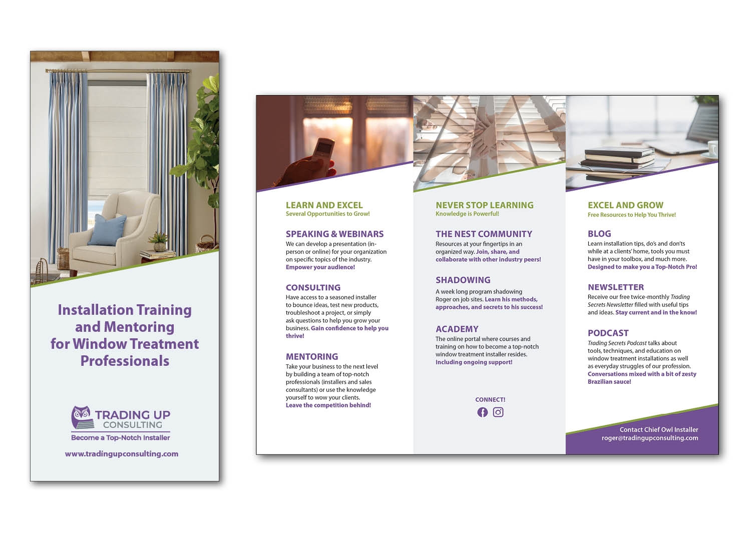 Trading Up Consulting Brochure