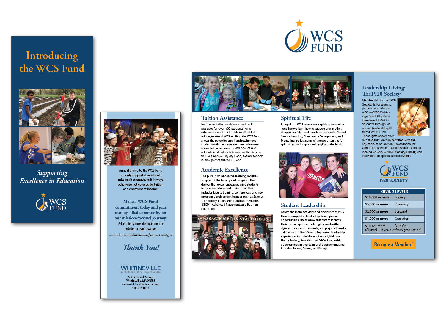 Whitinsville Christian School Fund Brochure