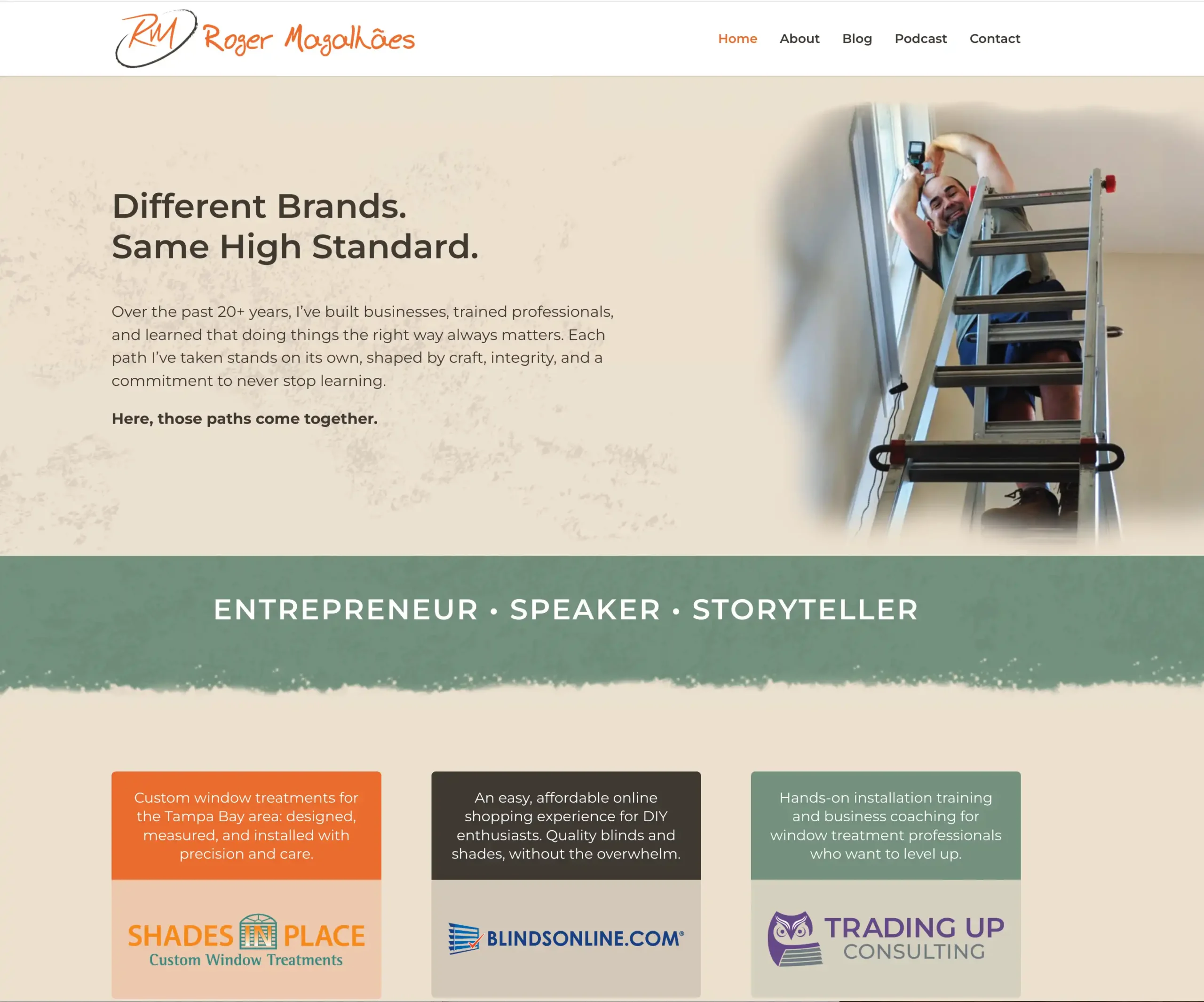 Roger Magalhaes, website